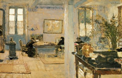 In the Room, 1890s by Edouard Vuillard